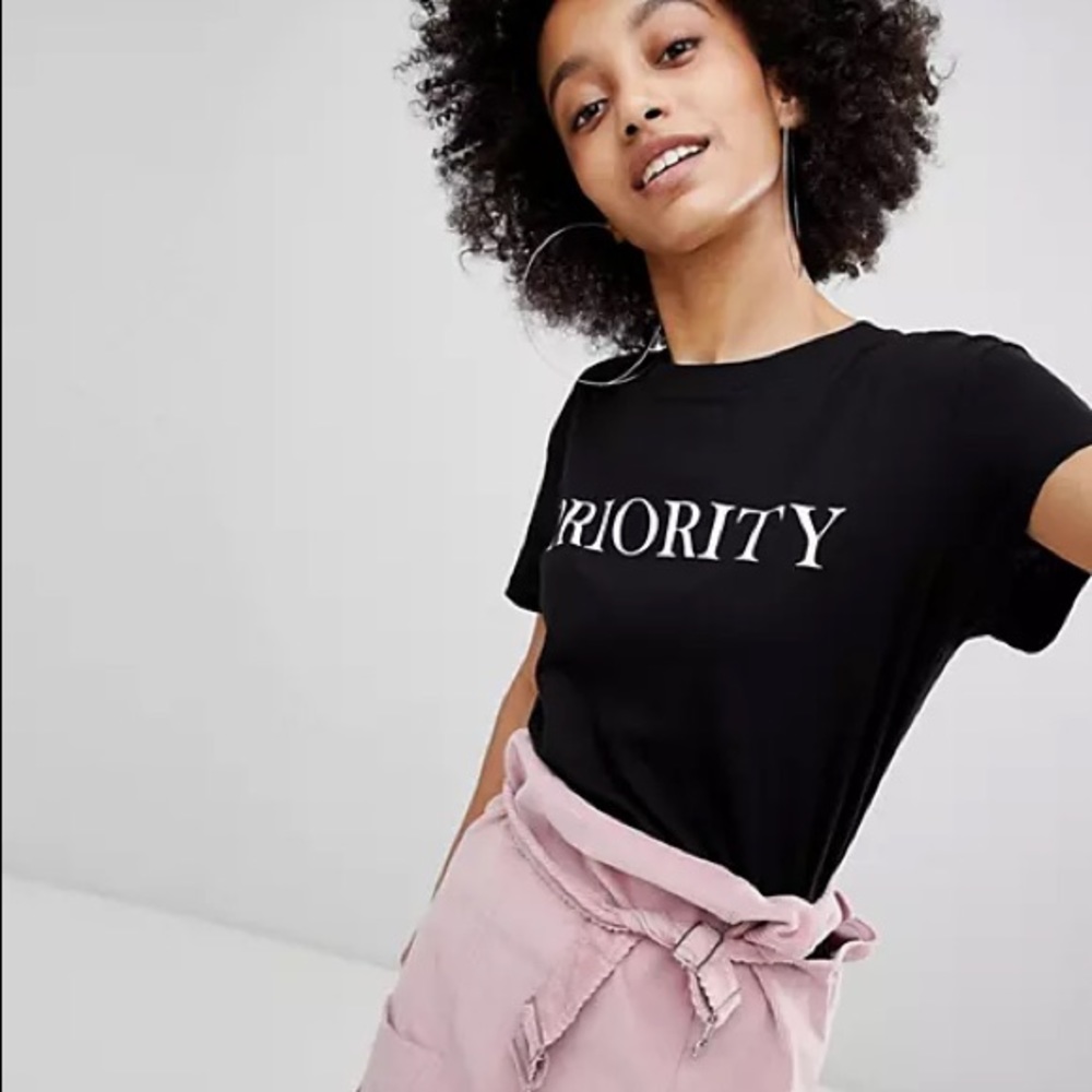 Bershka “Priority” tee